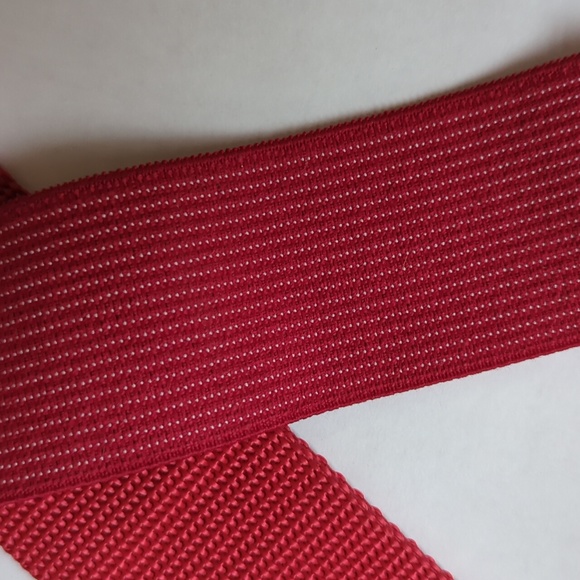 Utility Clip End Retro Suspender Galluses Red - Picture 8 of 12